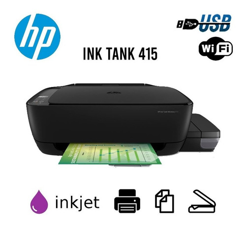 Impresora Hp  Ink Tank Wireless 415 *itech