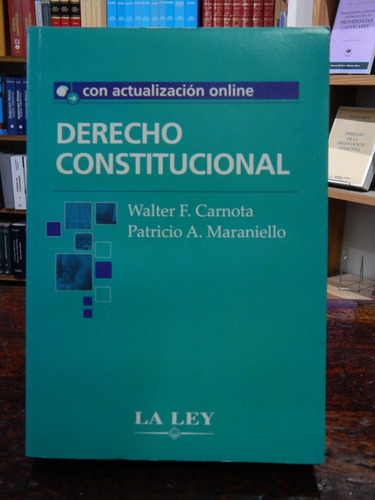 Carnota Maraniello Derecho Constitucional - Libro De Estudio