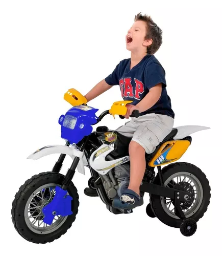 Moto cross infantil eletrica