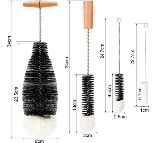 Cepillo Para Botellas Soda Stream, Herramienta De Limpieza D