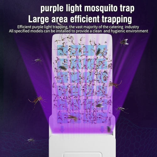 Trampa Para Mosquitos Para Interiores, Trampa Enchufable Par