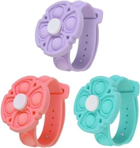 Reloj Pop It Original Importado Silicona Antiestrés Spinner