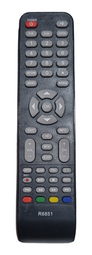 Control Remoto Tv Para Tonomac Admiral Noblex Jvc R6851