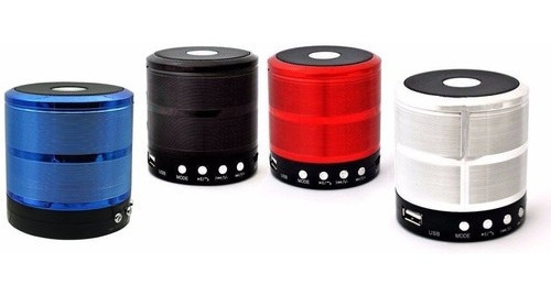 Mini Caixa Caixinha Som Portátil Bluetooth Mp3 Fm Sd Usb Hi