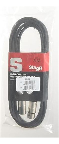 Stagg Smc3 S -series Male Xlr Al Cable De Micrófono Xlr 10