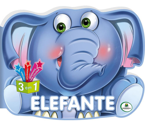 Descobrindo o Mundo: Elefante, de Quixot Multimedia Pvt Ltd.. Editora Todolivro Distribuidora Ltda., capa mole em português, 2017