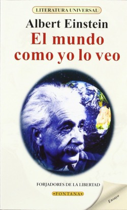 El Mundo Como Yo Lo Veo Einstein, Albert Brontes Editorial