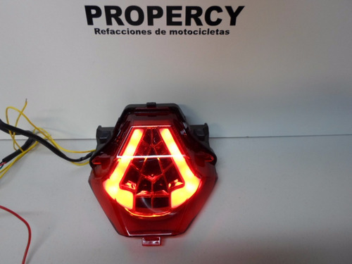 Imagen 2 de 6 de Stop Luz Trasera Rojo Direccionales Yamaha R3 Mt-03 Fz 07