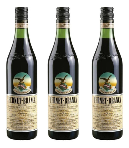 Fernet Branca 450ml Fratelli Aperitivo X3 Fullescabio Oferta