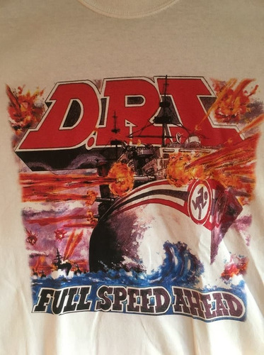 D.r.i - Full Speed Ahead - Hardcore Punk / Metal - Polera