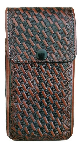 Funda Porta Celular 100% Cuero  