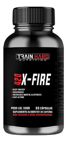 420x-fire Train Hard Nutrition Sabor Sem sabor