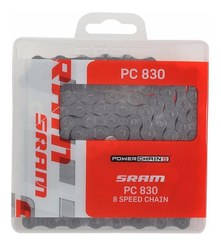 Corrente Sram Pc 830 C/ Powerlink Speed Mtb 8v 24v X3 X4