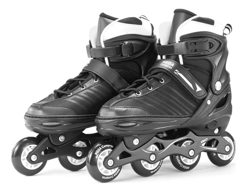 Patins Roller Semi Profissional Ajustavel Abec 7 Megacompras