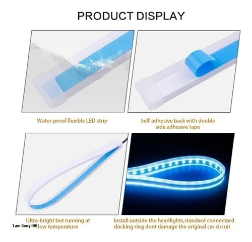 Tiras Led Secuenciales Auto 60cm
