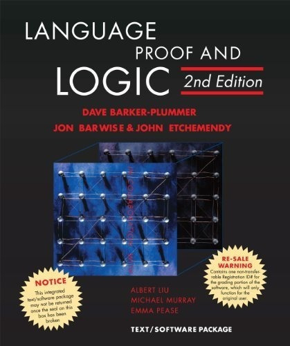 Language, Proof And Logic, 2nd Edition -..., de Barker-Plummer, David. Editorial Center For The Study Of Language And Inf en inglés