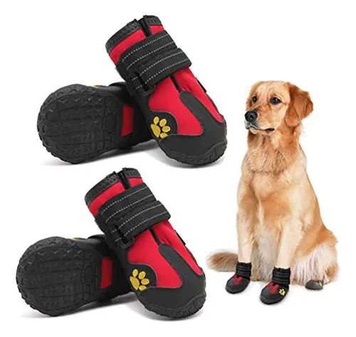 comprar Pk.ztopia Botas Impermeables Para Perro, Botas De Lluvia Par