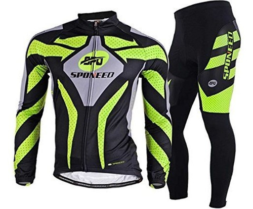 Sponeed Men's Bicycle Clothing Long Sleeve For Road Bike Mou
