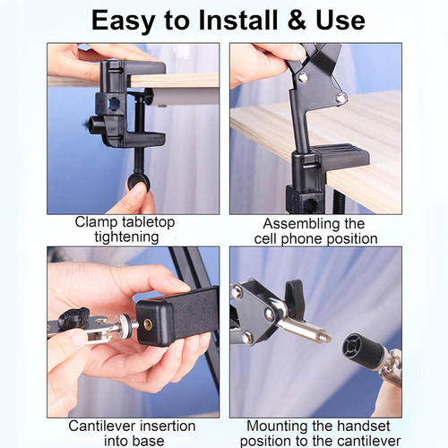 Suporte De Telefone, Fixo Para Fotografar E Digitalizar, Ade