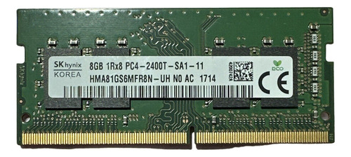 Memória SK HYNIX 8GB PC4-2400T HMA81GS6MFR8N-UH