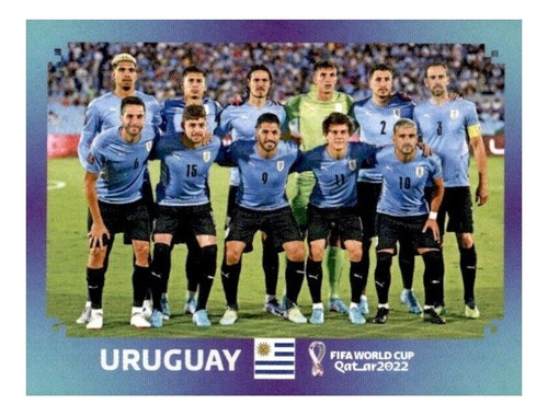 Figuritas Selecciones Azul Mundial Qatar 2022 Panini 