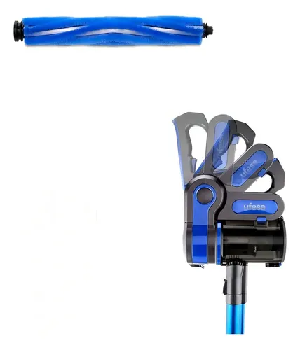 Aspiradora inalámbrica Vertical Ufesa AE4625 600ml azul y negra