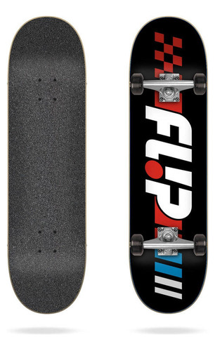 Skate Completo Plip Race 7.75 Hombre Negro Flip