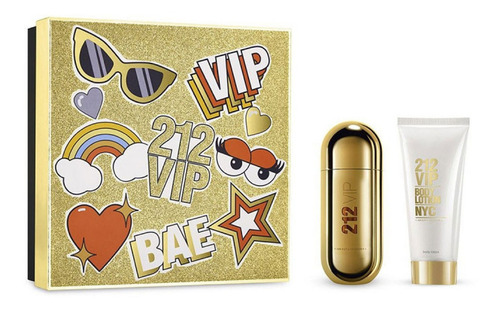Carolina Herrera 212 VIP VIP EDP 80 ml para mujer