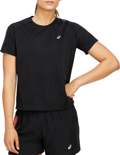 2012b044.001 Asics Camiseta Manga Corta Mujer W Icon Short S