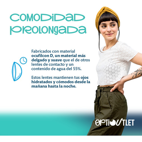 Lentes De Contacto Coopervision Biomedics Now 6 Pzas Mensual Color -2.75