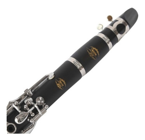 Imagem 5 de 8 de Clarinete Jahnke 17 Chaves Em Si Bemol Niquelado