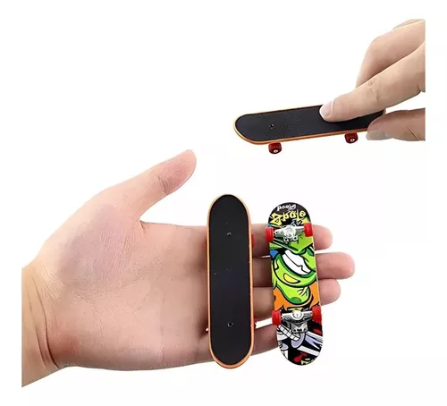 Brinquedo Skate De Dedo Com Rampa Obstáculo Radical