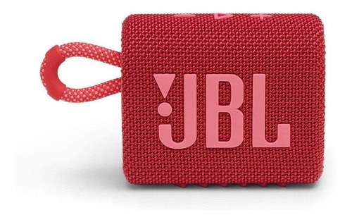 Parlante Jbl Go 3 Portátil Con Bluetooth - Rojo