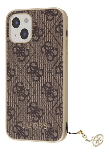 Funda Protector Guess Charm Café Para iPhone 14