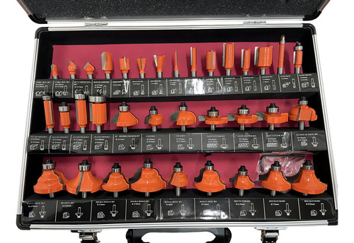 Kit De Brocas Para Router 35 Pz Adir 10976