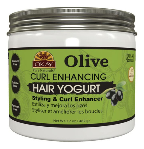 Okay Olive Hair Yogurt