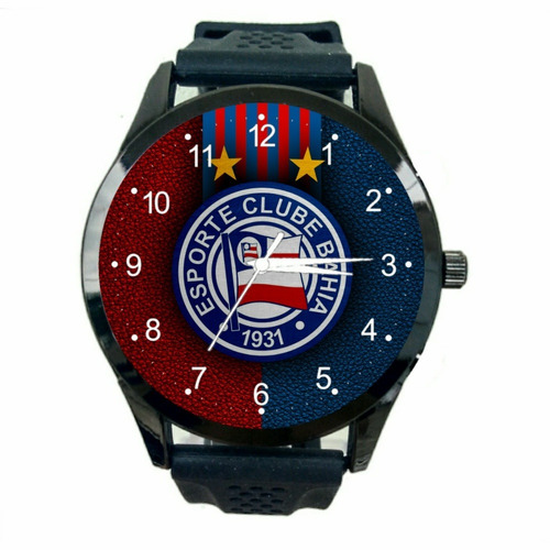 Relógio Bahia Fc Unissex Barato Futebol Esporte Time T822