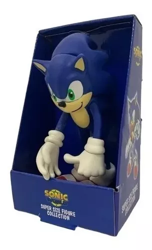 Boneco Grande Sonic World Colecionável 23cm Pvc