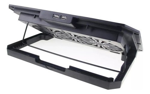 Base Gamer Notebook Jogo Suporte Cooler Mesa Laptop Led Usb