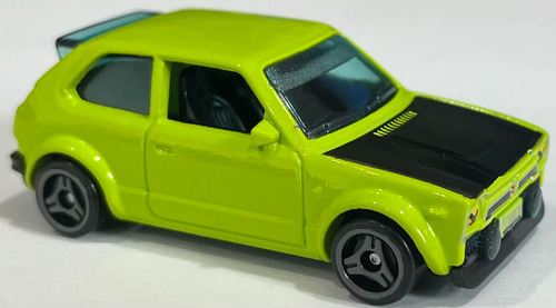 Hot Wheels 2023 '73 Honda Civic Custom #117 Hw J-imports Verde Lima