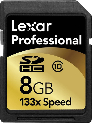 Cartão Sdhc Lexar 8gb Professional 133x