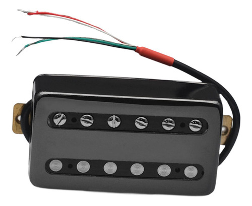 Pastilla De Puente De Doble Bobina 15k Para Guitarras Negro