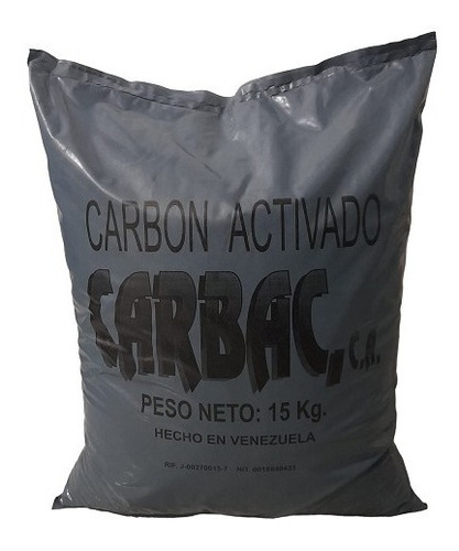 Carbon Activado Carbac Para Filtros De Agua Saco 15 Kg.