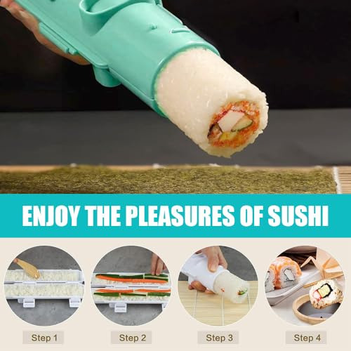 Kit Para Hacer Sushi, 22 En 1, Kit De Bazoker Para Sushi Rol