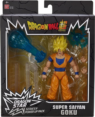 Super Saiyan Goku Dragon Stars Power Up Con Accesorios Nuevo