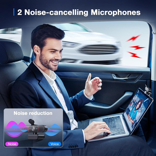 Emeet C960 4k Webcam For Pc, 4k Uhd Sony Sensor, Tof Auto...