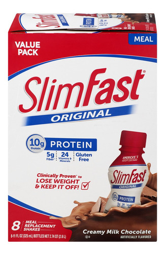 Slimfast® Original Cremoso De Chocolate Con Leche Batidos