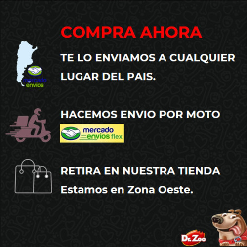 Promo Golosinas Palitos Dr. Zoo Sticks Grill Lomitos 1,5kg