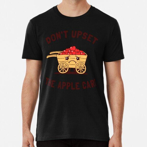 Remera No Altere El Carrito De Apple Algodon Premium