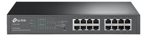 Tp-link Hub Switch 16p Tl-sg1016pe 16p 10/100/1000 8p Poe+